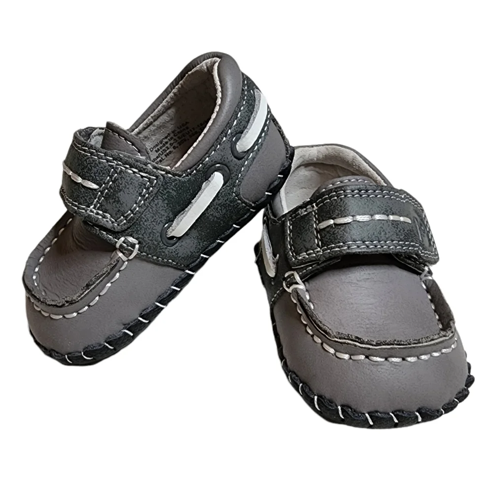 Pediped Grey Baby Shoes Size 0-6 Months